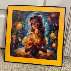 Disney princess belle diamond painting